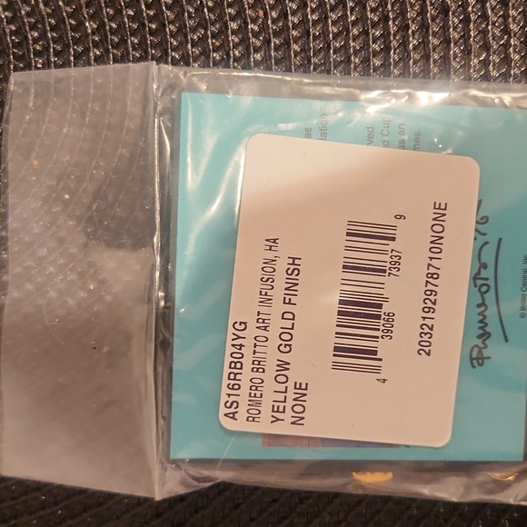 Alex and Ani Gold Bangle with Artistic Charm - Picture 3 of 3